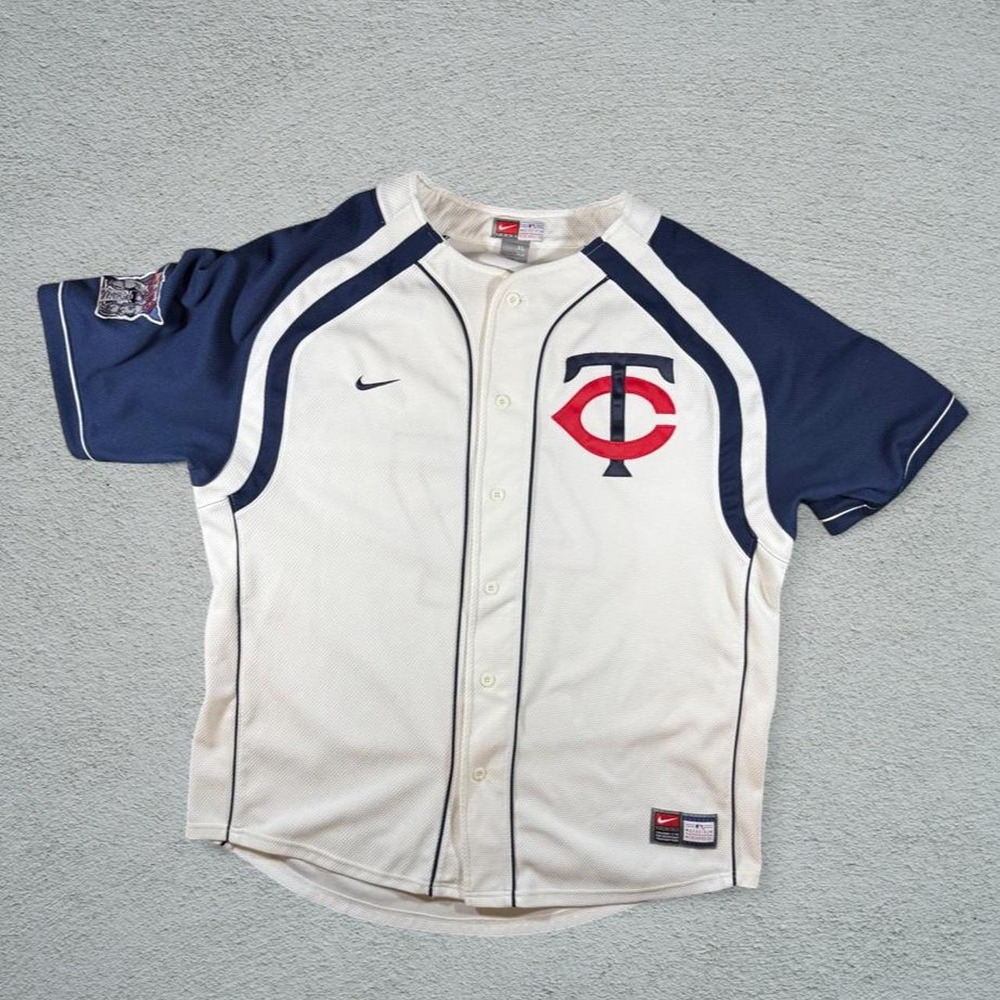 Nike Minnesota Twins Francisco Liriano 47 Jersey XL White Home MLB Baseball